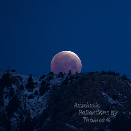 3rd Blood Moon; Lakewood Co. near Green Mtn.