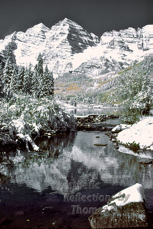 Maroon Bells; Aspen, Colorado