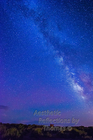 Night Sky near the Colorado Sand Dunes