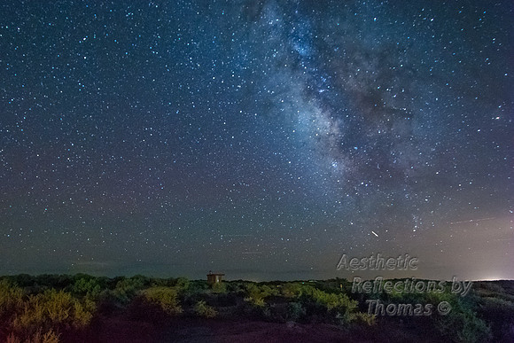 Night Sky near the Colorado Sand Dunes