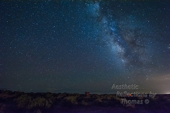 Night Sky near the Colorado Sand Dunes