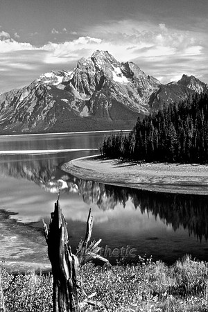 Mount Moriah, Jackson Lake; Tetons