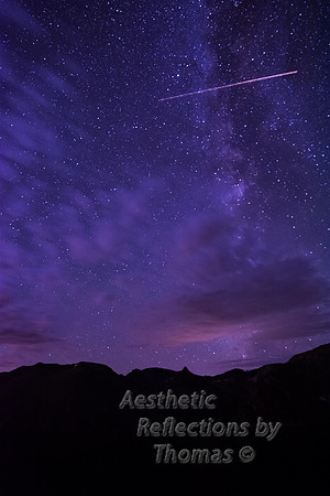 Night Sky top of Trail Ridge Road in RMNP