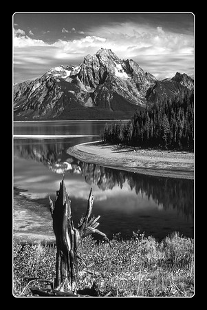 Mount Moriah, Jackson Lake; Tetons