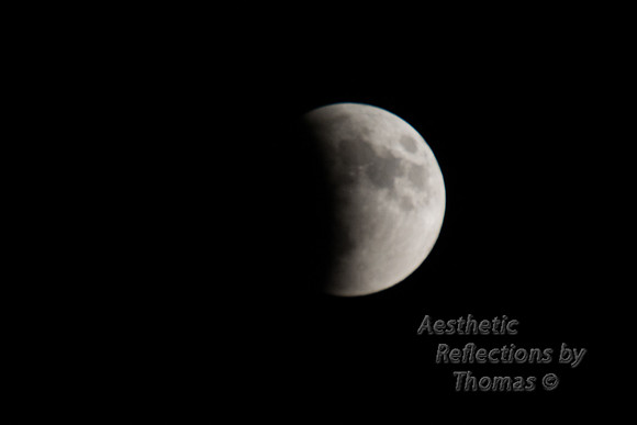 The 4th Blood Moon Fall of 2015; on top of Trail Ridge Road in RMNP