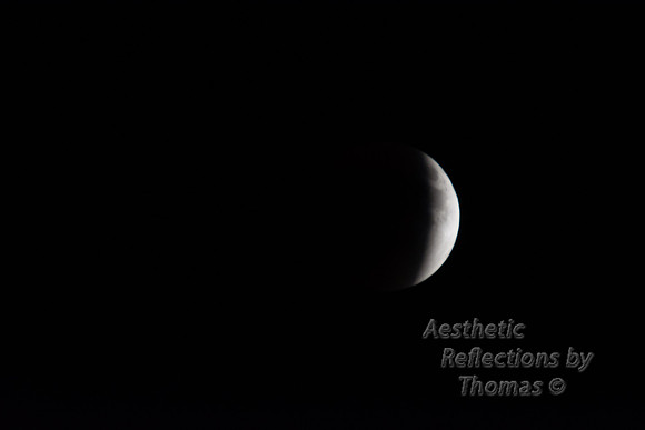 The 4th Blood Moon Fall of 2015; on top of Trail Ridge Road in RMNP