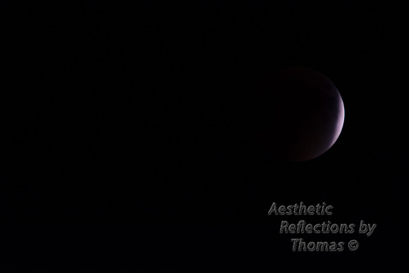 The 4th Blood Moon Fall of 2015; on top of Trail Ridge Road in RMNP