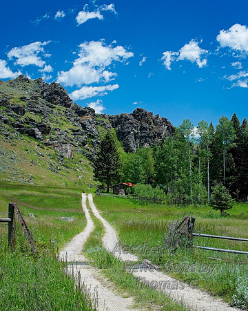 Big Horn Mountains of Wyo.