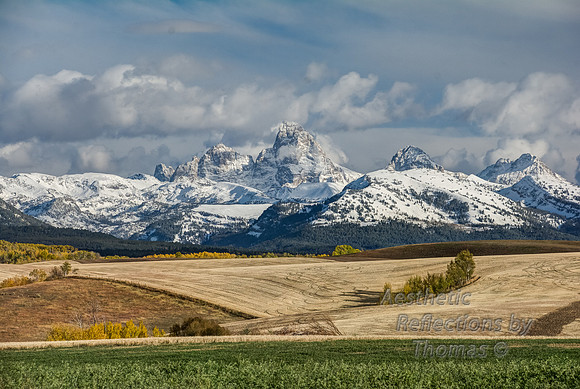 Tetons from the Idaho side