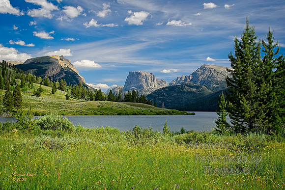 Square Top Mountain (Wind River Range in Wyo.)