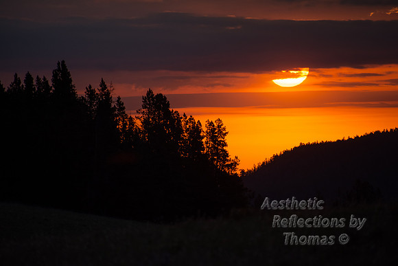 Big Horns Mountains - Wyo. Sunrise