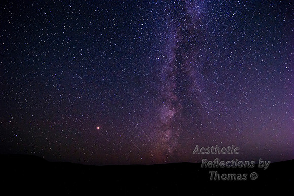 Night Sky near Casper, Wyoming