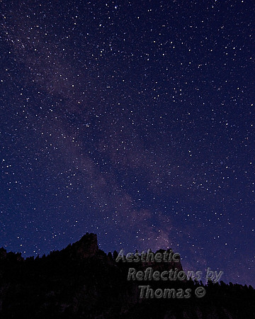 Night Sky near Ten Sleep, Wyoming