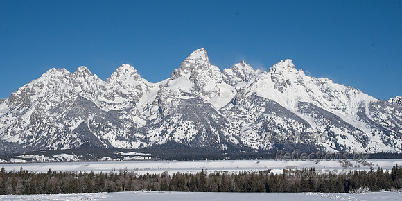 Winter in the Tetons