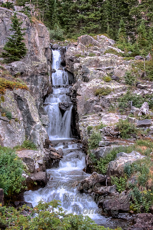 Continental Falls on the Spruce Creek Trail; Brekenridge, Colorado