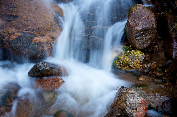 Waterfall on Berthod Pass, Winter Park,  Colorado