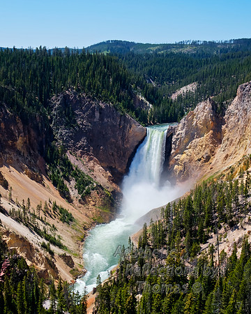 Lower Falls; Yellowstone National Park; Wyoming